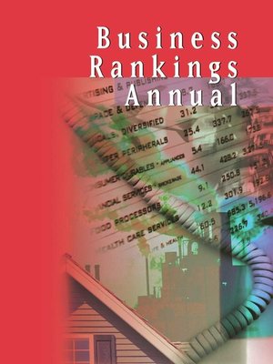 cover image of Business Rankings Annual, 2018